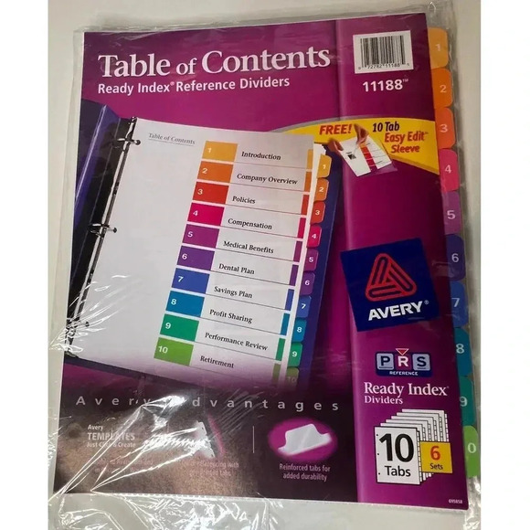 NWT Bundle of Avery Office Supplies - Picture 5 of 7